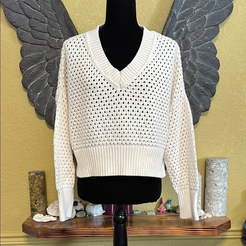 Dynamite Women's Knit VNeck Sweater